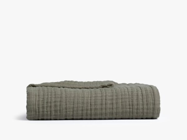 Cloud Linen Gauze Bed Blanket - Image 2