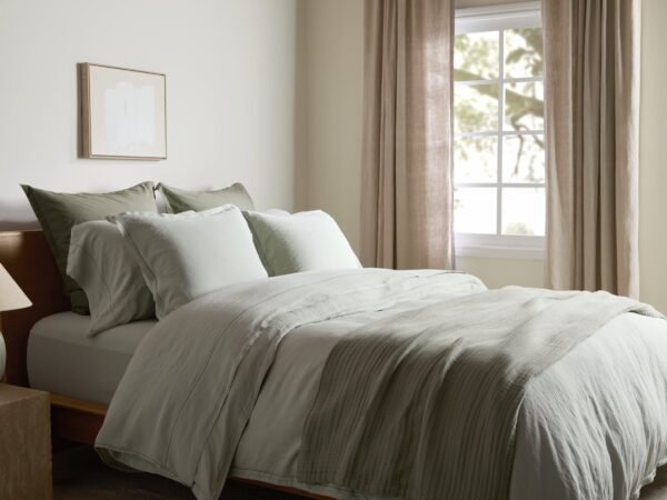 Heirloom TENCEL™ Linen Euro Sham - Image 4