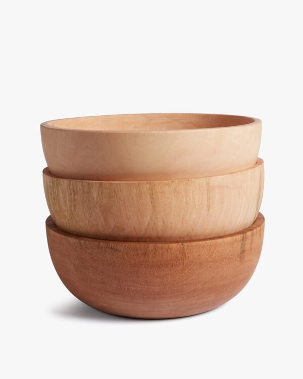 Mango Wood Serving Bowl - Image 2