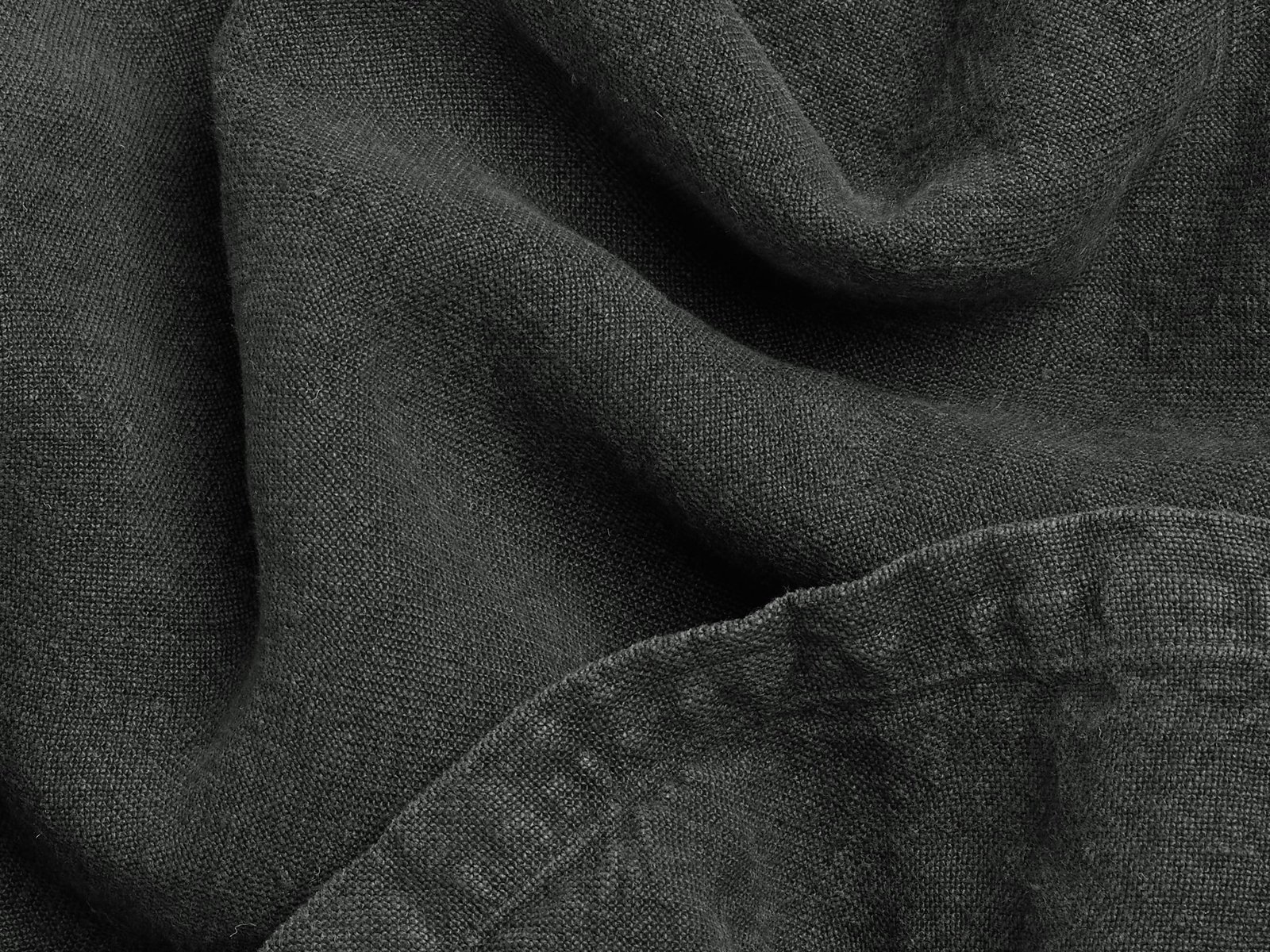 Vintage Linen Bed Blanket - Image 3