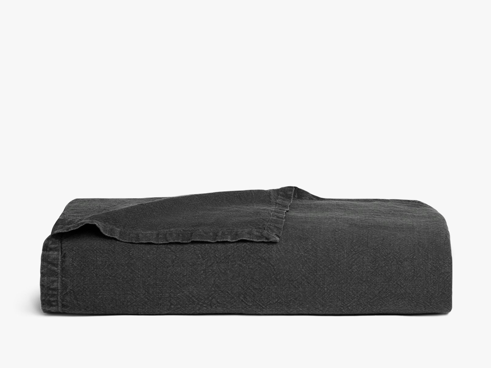 Vintage Linen Bed Blanket