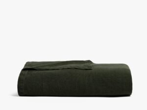 Vintage Linen Bed Blanket