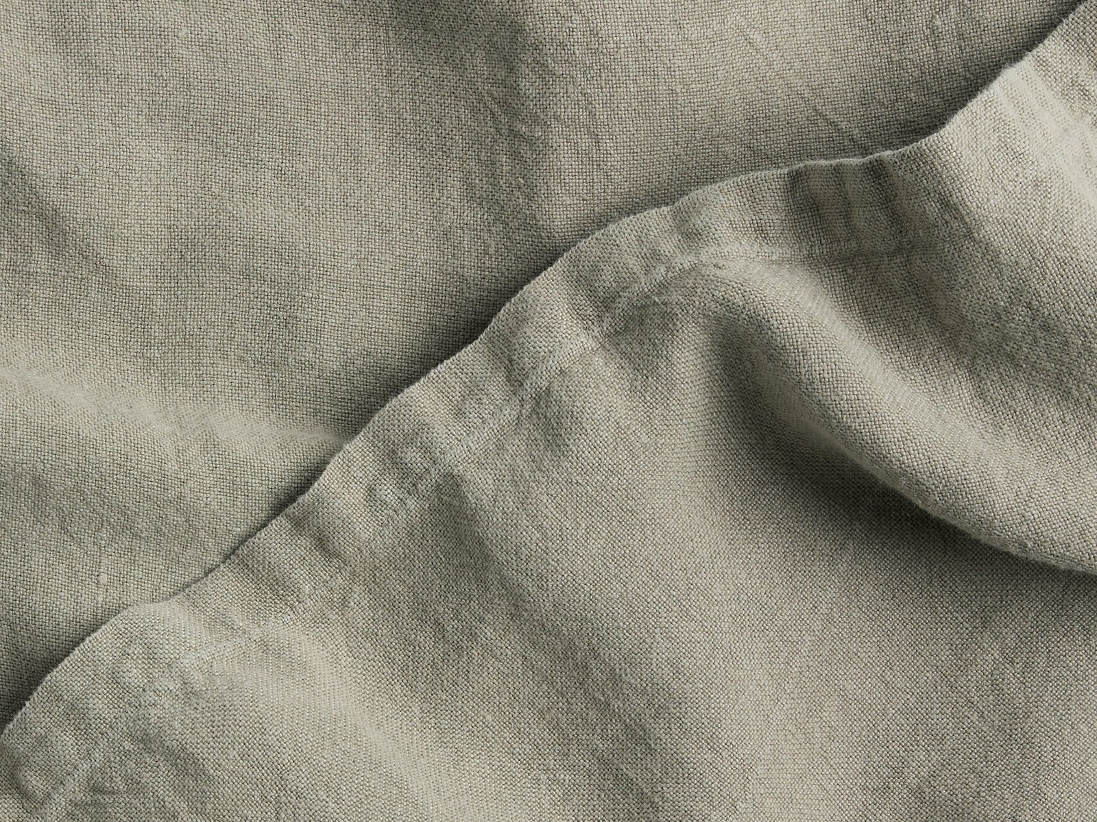 Vintage Linen Bed Blanket - Image 3