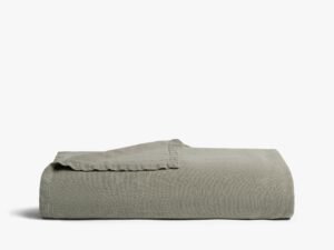 Vintage Linen Bed Blanket